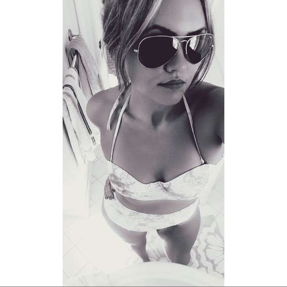 Lisa Maree x Urban Outfitters High-Waisted Crochet Bikini, Size Medium - Picture 6 of 17